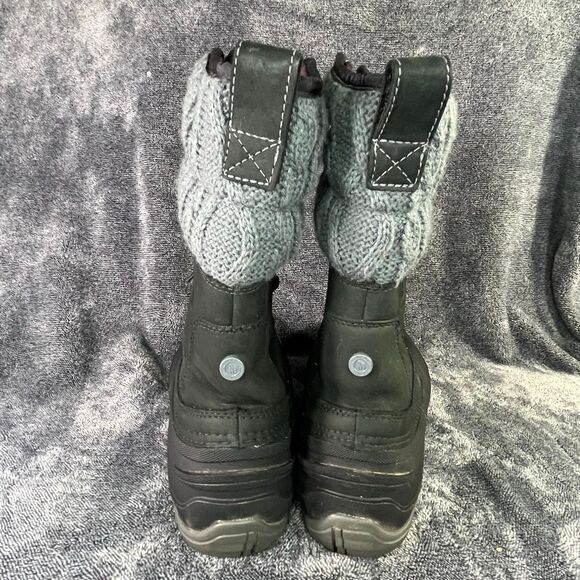 The North Face ThermoBall Insulated Winter Boots – Women’s 9.5 – Black/Grey - Picture 4 of 8